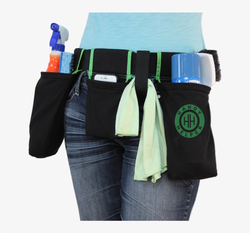 Housekeeping & Cleaning Utility Tool Belt & Organizer - Cleaning Tool Belt, transparent png #421222