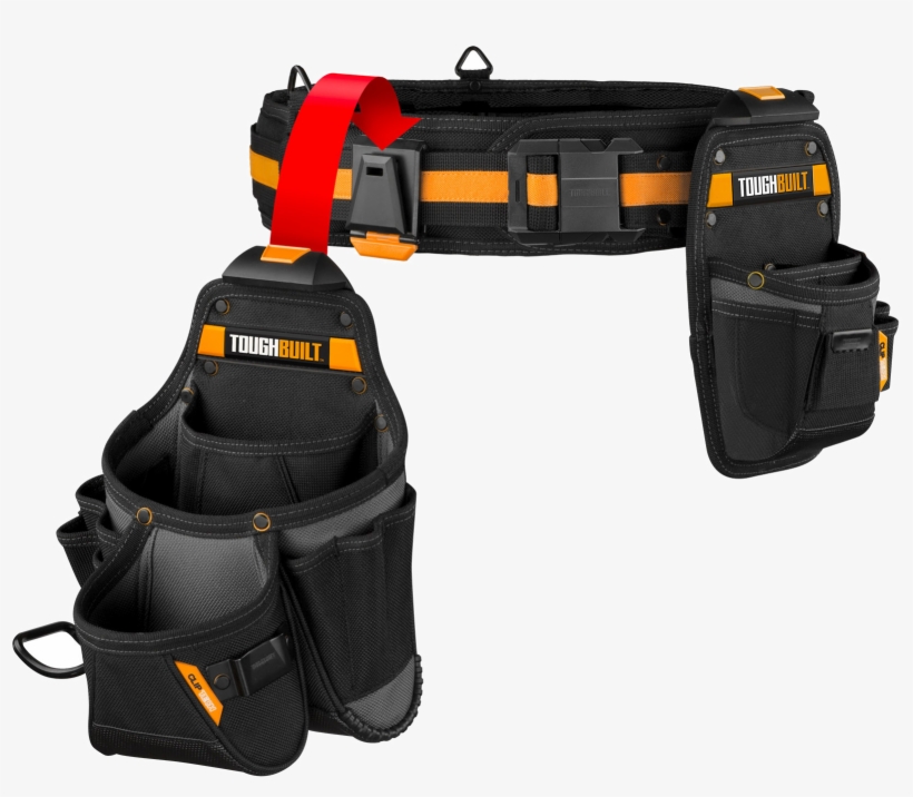 Toughbuilt Professional Tool Belt - Toughbuilt 3 Pc Handyman Tool Belt, Tb-ct-111c, transparent png #421465