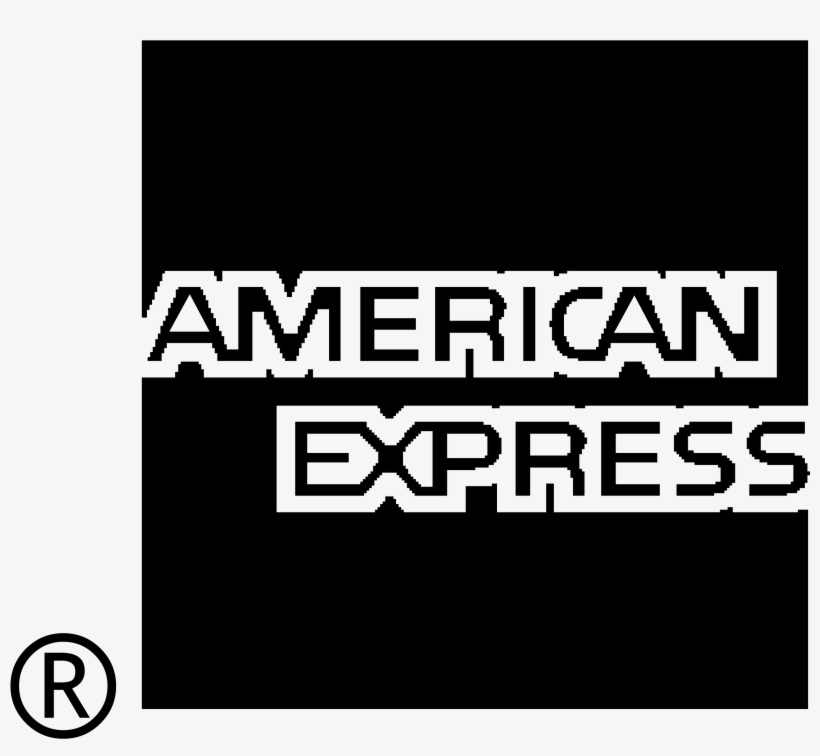 American Express Logo Png Transparent - American Express Black Logo, transparent png #421488