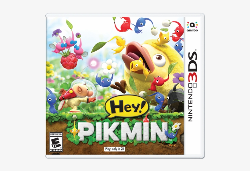 Hey Pikmin Box Art - New Nintendo 3ds Pikmin, transparent png #421510