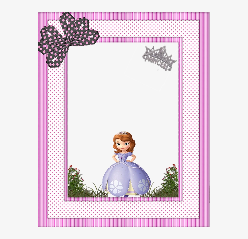 Sofia Clipart Frame - Bordes De Princesa Sofia, transparent png #421577