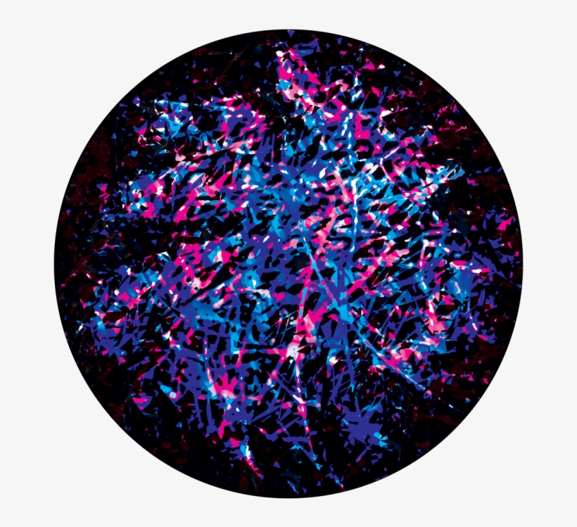 Firework Splatter - Colorscenic Cs-0005 Apollo Firework Splatterglass Gobo, transparent png #421774
