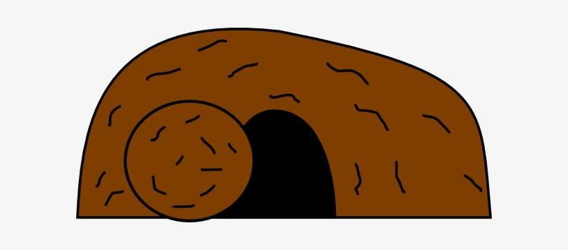 Empty Tomb Painting Of Jesus Christ Is Risen Clipart - Tomb Clipart, transparent png #421776
