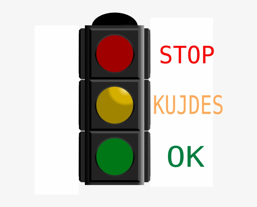 How To Set Use Traffic Light With Words Svg Vector, transparent png #421941