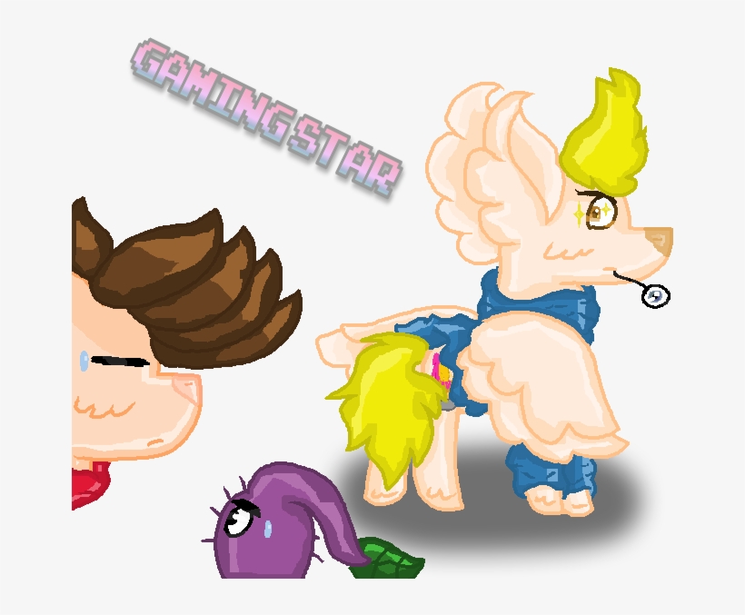 Gamingstarluigisin, Louie, Olimar, Pikmin, Ponified, - Cartoon, transparent png #421943