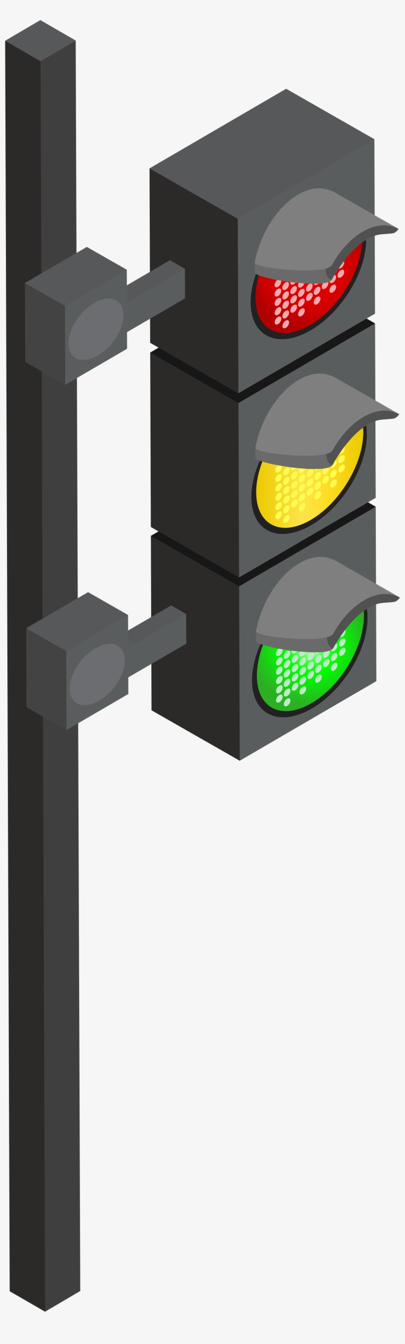 Traffic Light Png Clip Art - Clip Art, transparent png #421977