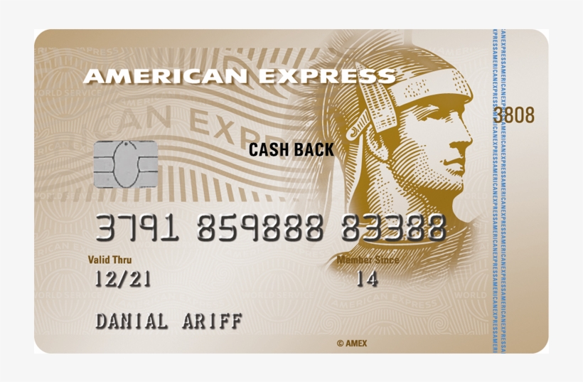 The American Express® Cash Back Gold Credit Card - American Express Maybank Credit Card, transparent png #422042