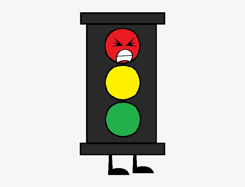 Traffic Light Angry - Traffic Light, transparent png #422225