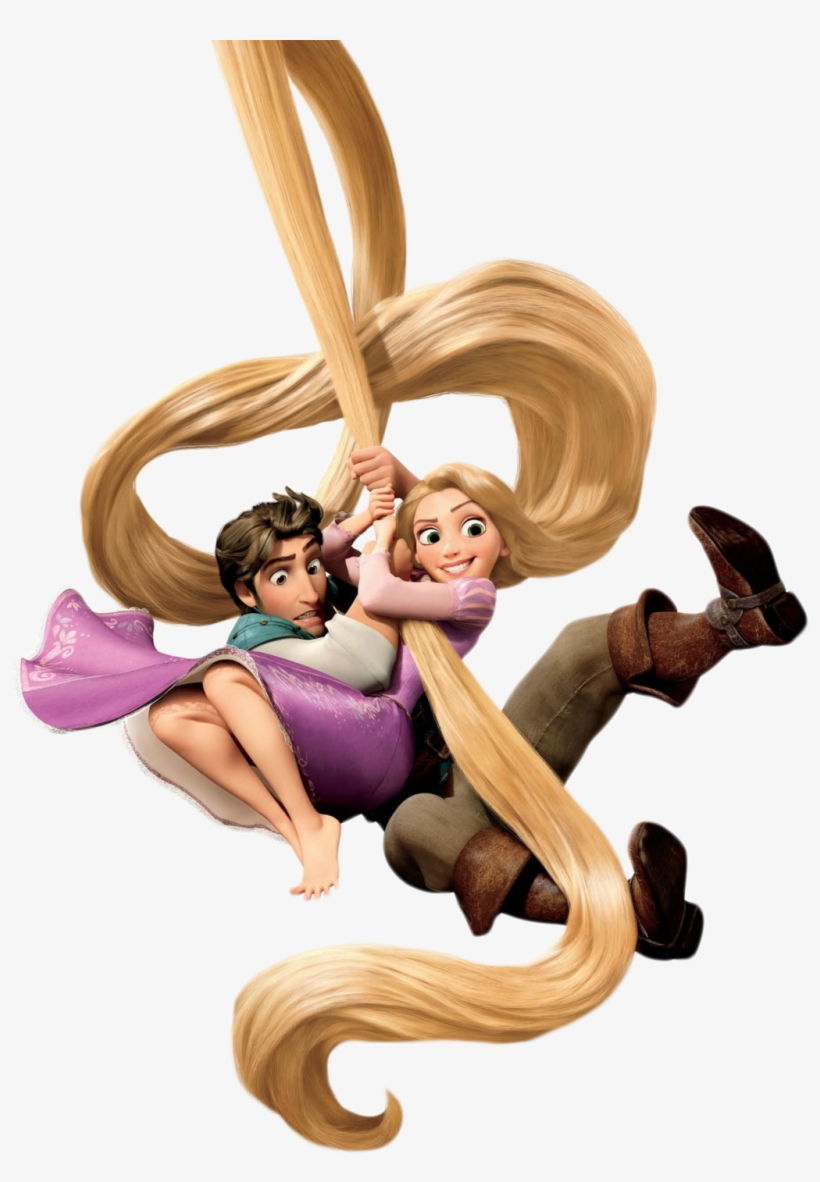 1024 × - Rapunzel And Flynn Png, transparent png #422240