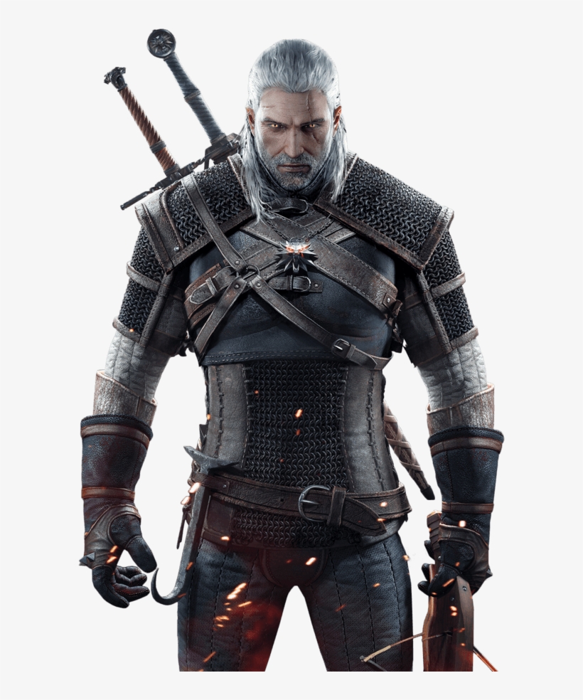 Geralt Of Rivia Is A Bit Of An Outcast On This List - Geralt Of Rivia, transparent png #422242