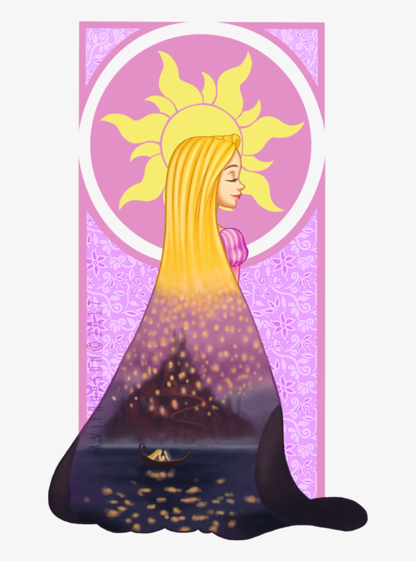 Rapunzel - Tangled - Disney Princess, transparent png #422367