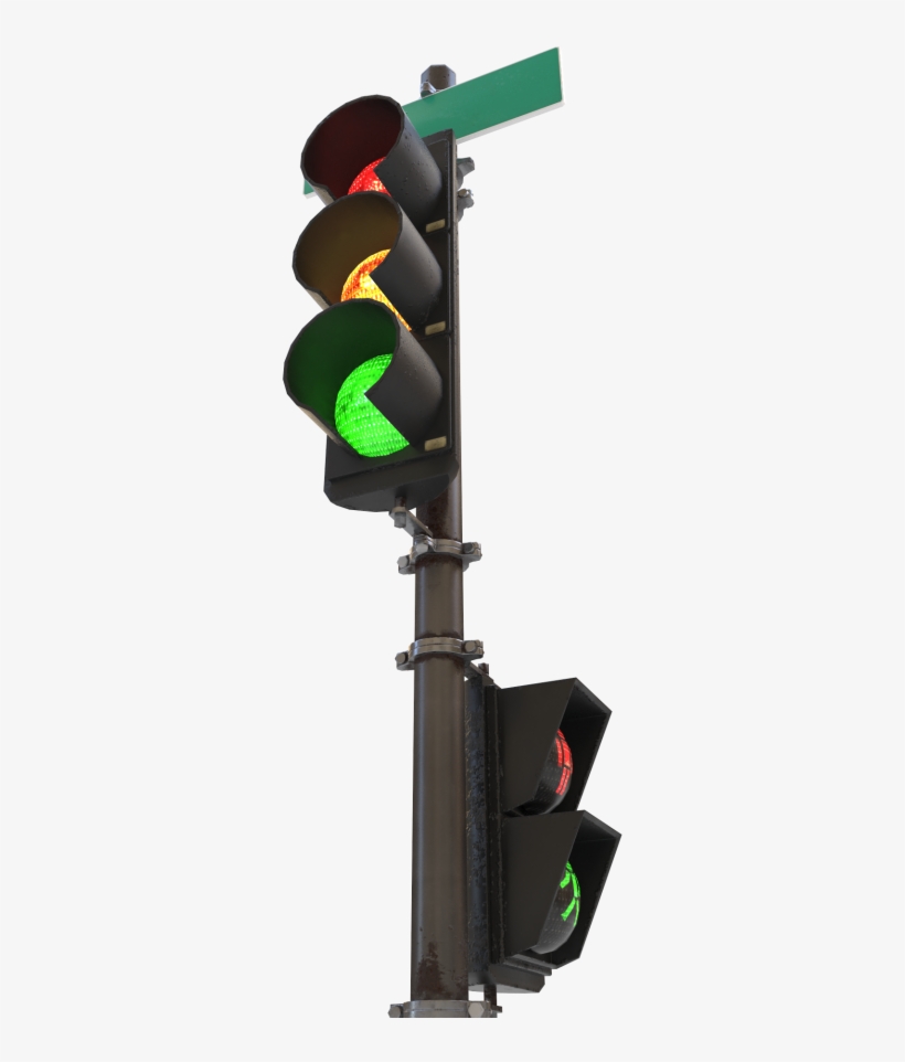Traffic Light 3d Png - Traffic Light 3d Model Free, transparent png #422387