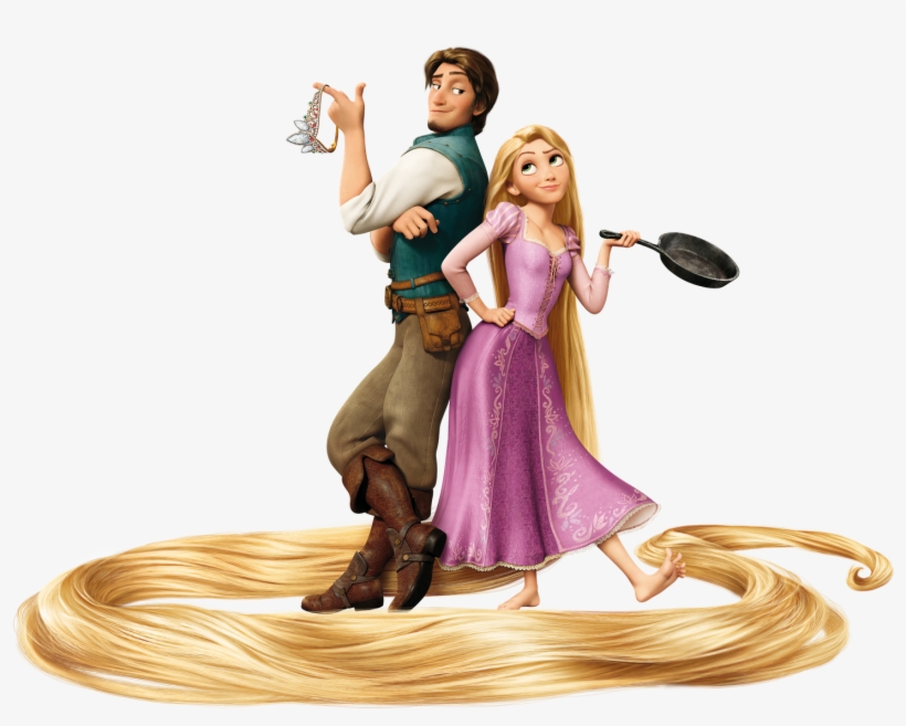 Flynn And Rapunzel - Rapunzel Y El Principe, transparent png #422428