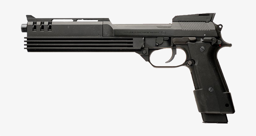 Beretta Auto 9 Robocop - Robocop Pistol, transparent png #422555