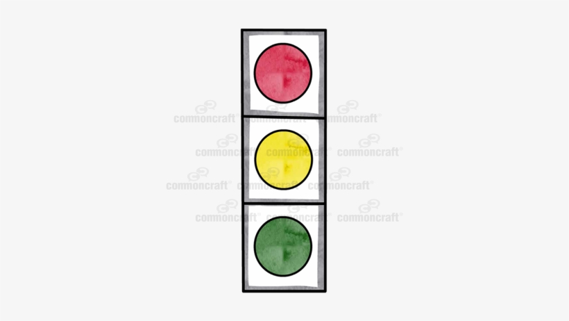 Traffic Stop Light Red Yellow Green - Yellow, transparent png #422633