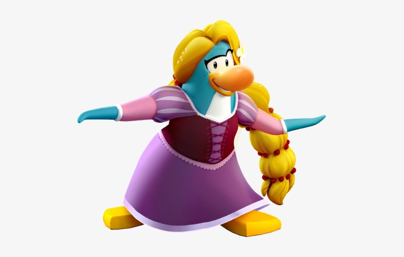 Disney Shop Rapunzel - Club Penguin Rapunzel, transparent png #422748
