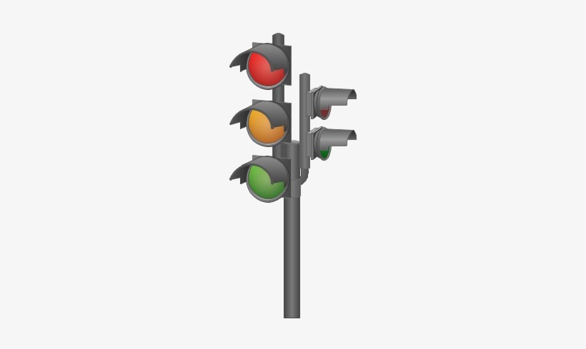 Road Sign Traffic Light Png Transparent Image - Traffic Light, transparent png #422989