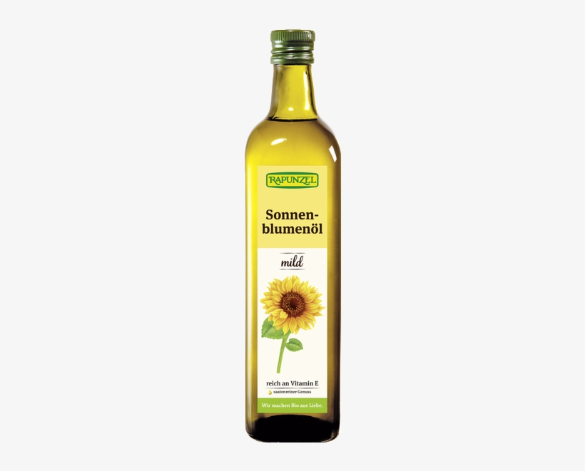 Bio Sunflower Oil Mild Rapunzel Naturkost - Rapunzel Rapsöl, transparent png #423180