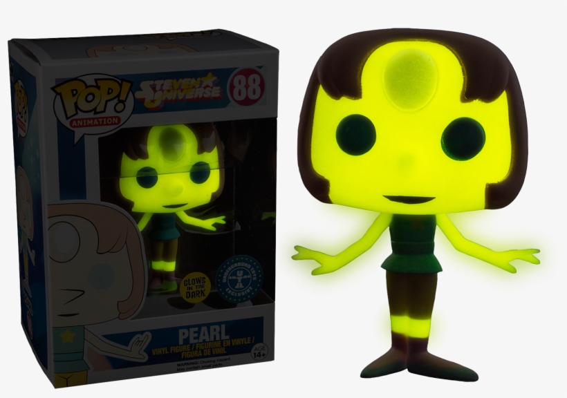 Pearl Glow In The Dark Pop Vinyl Figure Glowing - Steven Universe Pops Glow, transparent png #423196