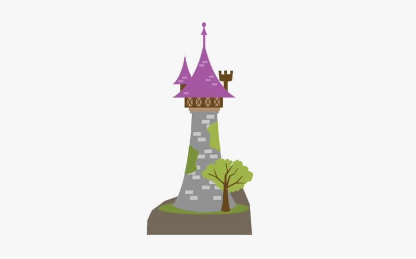 Rapunzel Cliparts - Princess Tower Clipart, transparent png #423298