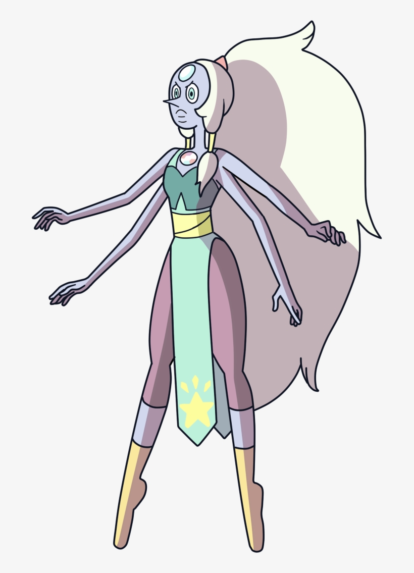 Opal, Pearl, Amethyst, Fusion, Queer, Steven Universe - Steven Universe Fusion Opal, transparent png #423299