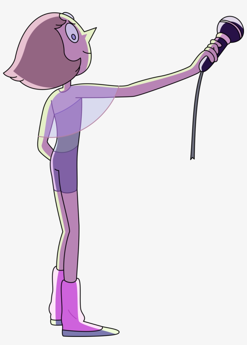 Drop The Mic By Craftyallie On Deviantart Png Library - Steven Universe Pearl Mic Drop, transparent png #423442