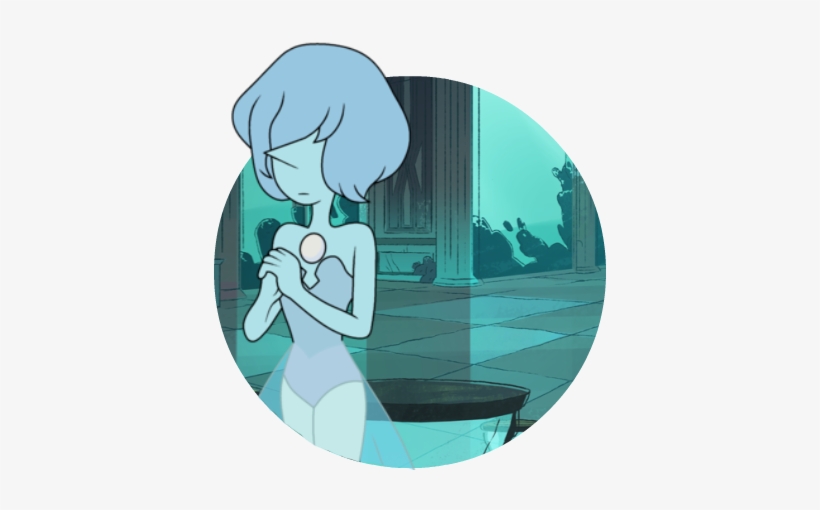 { Indie Blue Pearl Rp - Blue Pearl Steven Universe Icon, transparent png #423465