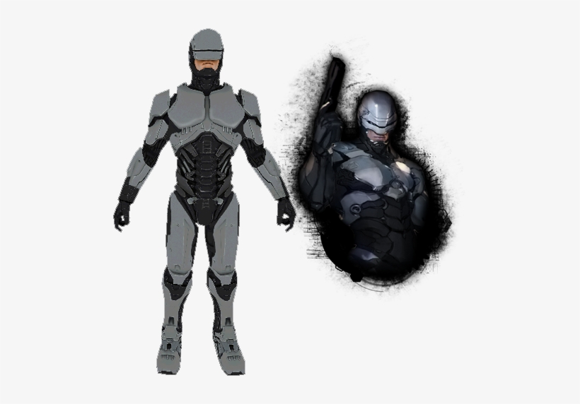 Robocop 2014 Work In Progress Will Replace Abel - Robocop Model 3d Xnalara, transparent png #423525
