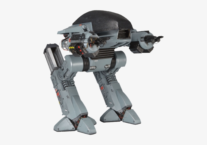 Ed-209 Action Figure With Sound - Neca Robocop Ed-209 Boxed Action Figure, transparent png #423545