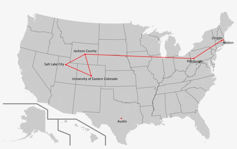 The Last Of Us Crossing Usa En - Trump Map, transparent png #423852