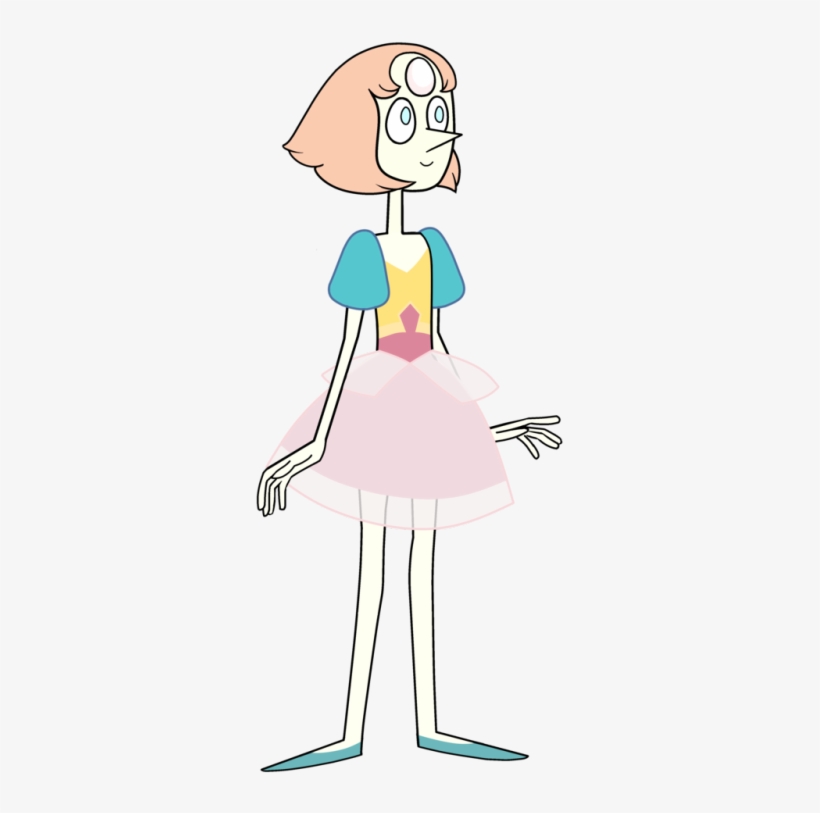 I Mean Her Pearl Isn't Just Completely White, But She - Steven Universe Homeworld Pearl, transparent png #423937