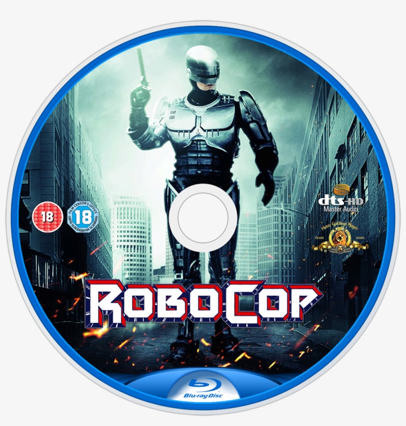 Robocop Bluray Disc Image - Robocop Directors Cut Dvd, transparent png #424108
