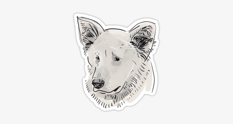 Black Contour On A Purple Grunge Background - Muzzle, transparent png #424260