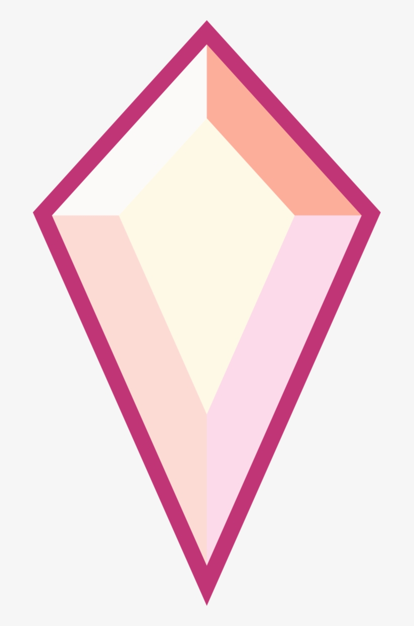 Steven Universe - Steven Universe Pink Diamond Gemstone, transparent png #424275