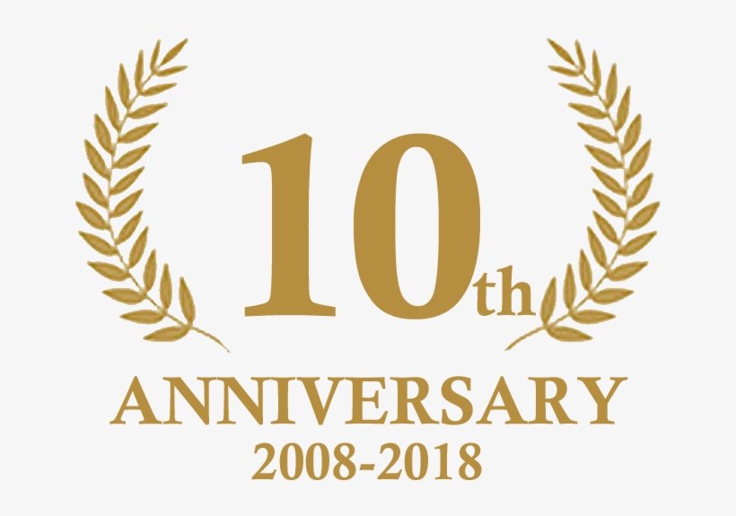 First Of All, We Want To Say Thank You To All Our Customers - 10 Year Anniversary 2018, transparent png #424276