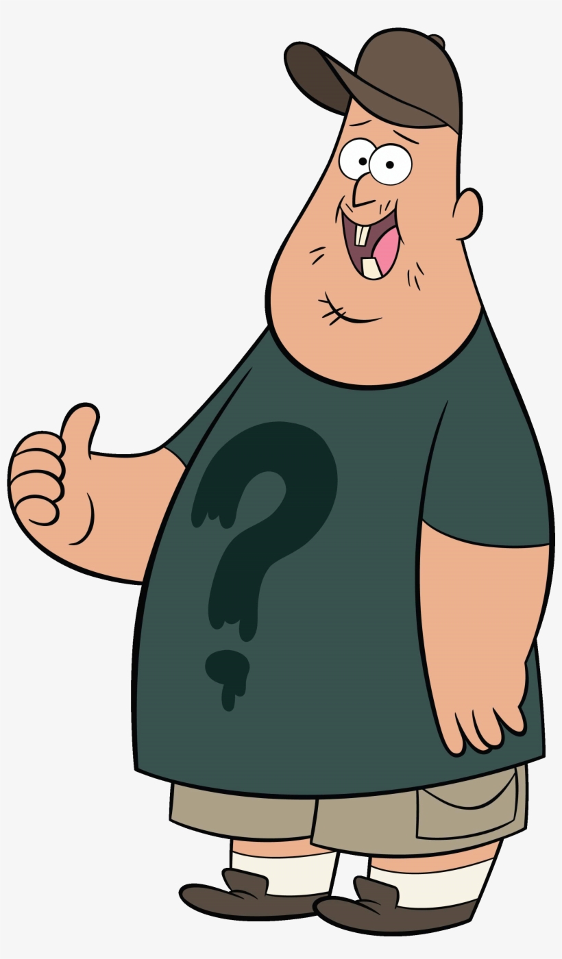 At The Movies - Gravity Falls Soos, transparent png #424461