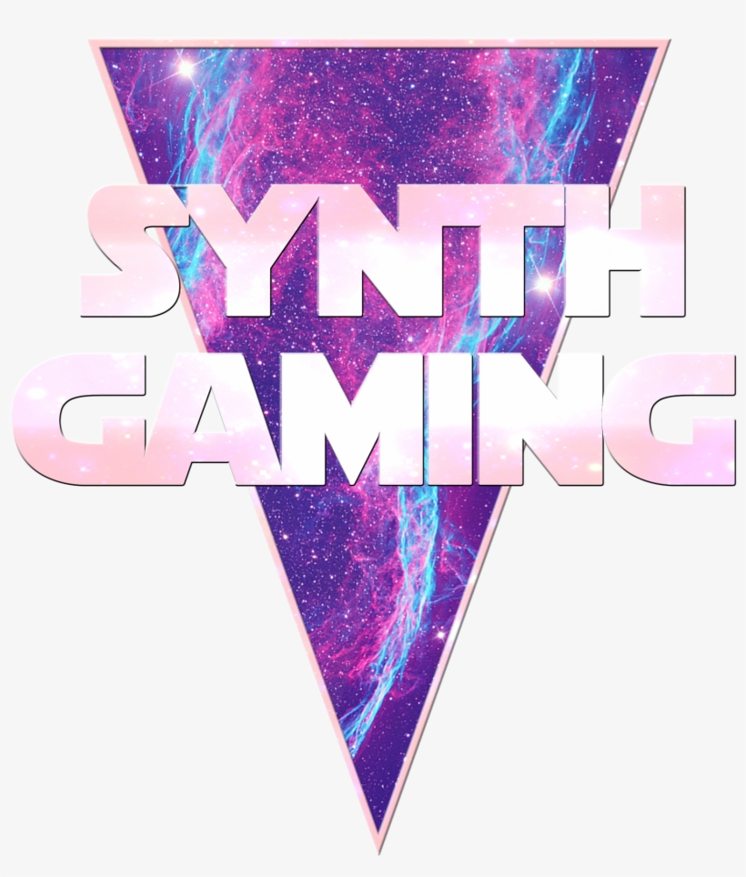 Synth Gaming Twitch Logo - Graphic Design, transparent png #424540