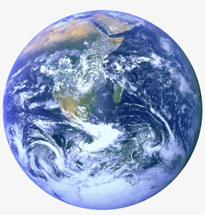 Image Free Library Blue Marble Earth Big Image Png - Only Picture Of Earth, transparent png #424839