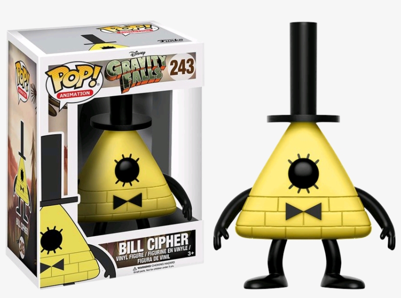 Gravity - Bill Cipher Pop Figure, transparent png #425071