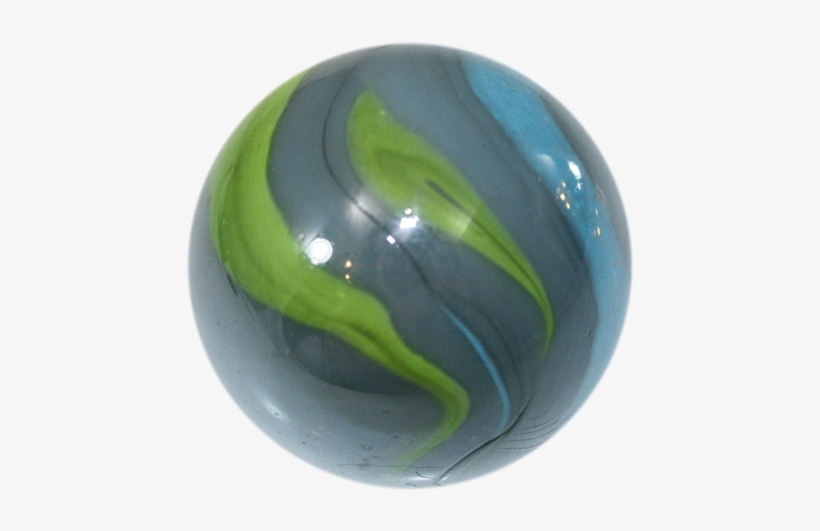 Massive Glass "thunderbolt" Marble 42 Mm By House Of - Jade, transparent png #425215