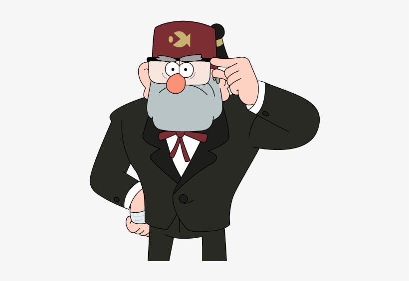Grunkle Stand {dipper And Mable} Mr - Gravity Falls Stan Png, transparent png #425304