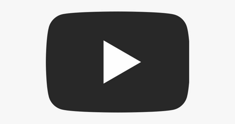 This Image Rendered As Png In Other Widths - Youtube Black Logo Png, transparent png #425349