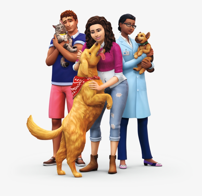 Render - Sims 4 Cats And Dogs, transparent png #425372