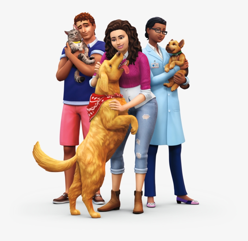 Render - Sims 4 Cats And Dogs, transparent png #425372