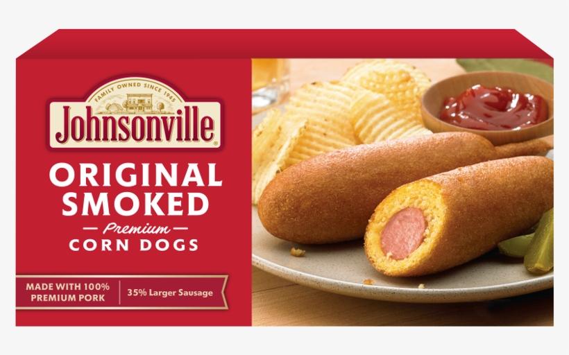 Smoked Sausage Premium Corn Dogs - Johnsonville Original Smoked Premium Corn Dogs, 8 Count,, transparent png #425410