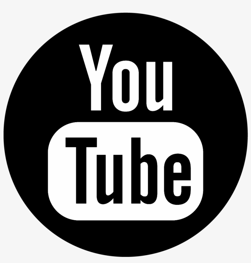 Youtube Icons Png Black White Free Transparent Png Download Pngkey