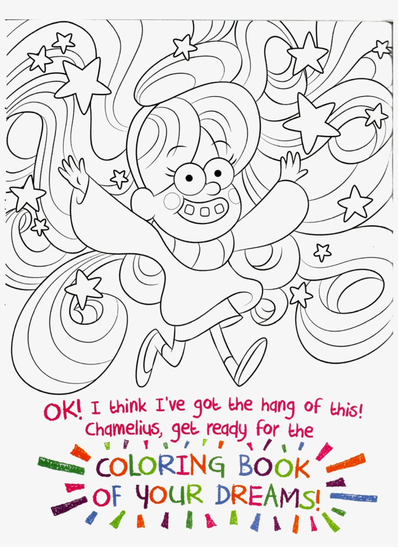 Best Coloring Pages Of Gravity Falls New Super Cool - Coloring Book, transparent png #425558