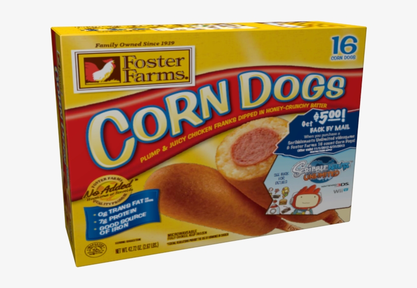 Confessions Of A Frugal Mind - Foster Farms Jumbo Corn Dogs, Honey Crunchy - 28 Count,, transparent png #425583