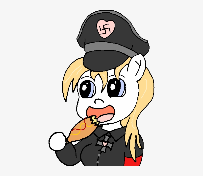 428x632, Aryanne Eating Corndog ) - Cartoon, transparent png #425664