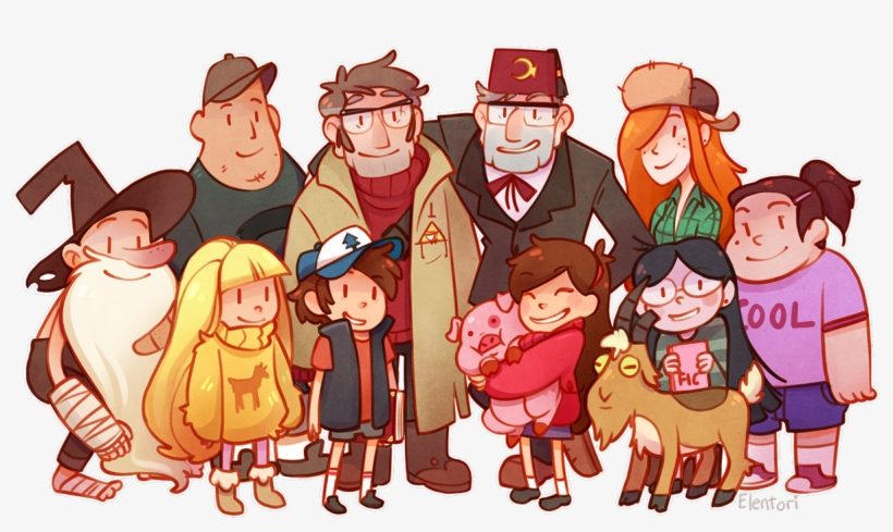Gravity Falls All Family, transparent png #425753